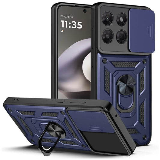 Capa para Motorola Moto G37 Power, Techsuit, CamShield, Azul