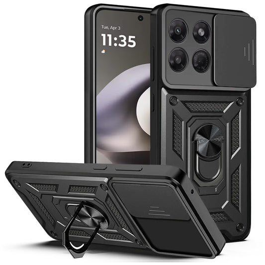 Capa para Motorola Moto G37 Power, Techsuit, CamShield, Preta