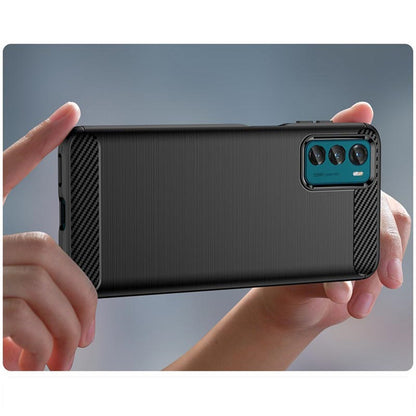 Capa para Motorola Moto G42, Techsuit, Carbono, Preta