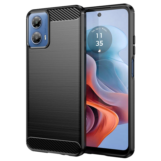 Capa para Motorola Moto G45 / G34, Techsuit, Carbono, Preta