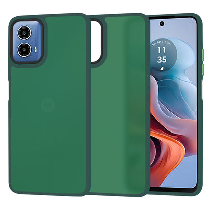 Capa para Motorola Moto G45 / G34, Techsuit, HaloFrost, Verde
