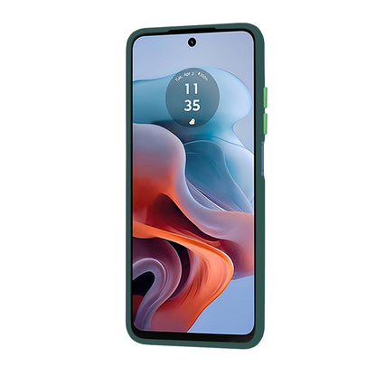 Capa para Motorola Moto G45 / G34, Techsuit, HaloFrost, Verde