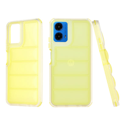 Capa para Motorola Moto G45 / G34, Techsuit, Wave Shield, Amarela