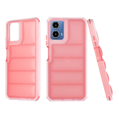 Capa para Motorola Moto G45 / G34, Techsuit, Wave Shield, Vermelha