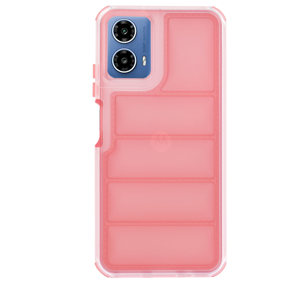 Capa para Motorola Moto G45 / G34, Techsuit, Wave Shield, Vermelha