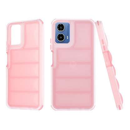 Capa para Motorola Moto G45 / G34, Techsuit, Wave Shield, Rosa