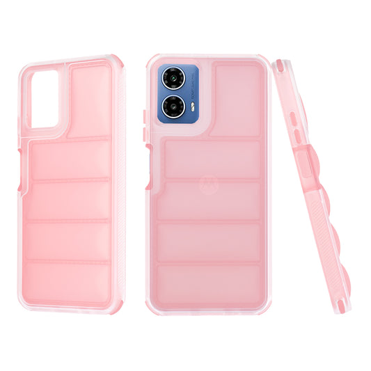 Capa para Motorola Moto G45 / G34, Techsuit, Wave Shield, Rosa