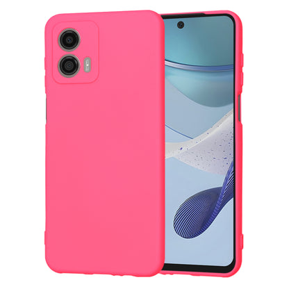 Capa para Motorola Moto G53, Techsuit, SoftFlex, Rosa Escuro