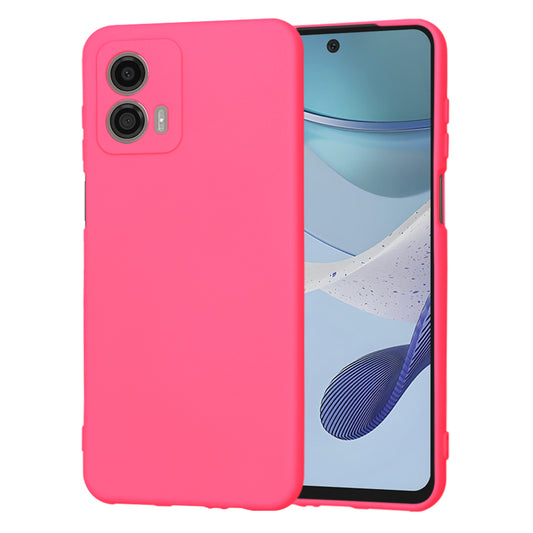 Capa para Motorola Moto G53, Techsuit, SoftFlex, Rosa Escuro
