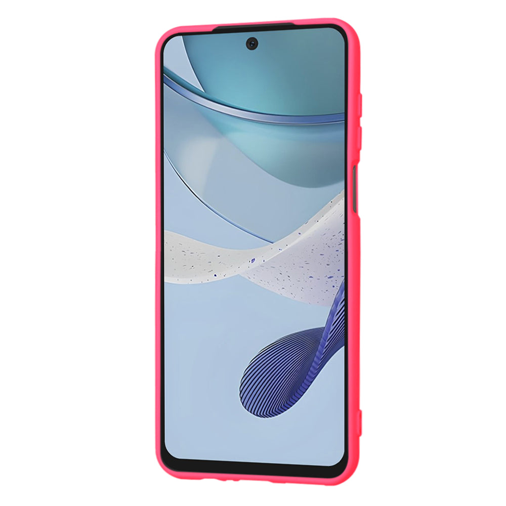 Capa para Motorola Moto G53, Techsuit, SoftFlex, Rosa Escuro