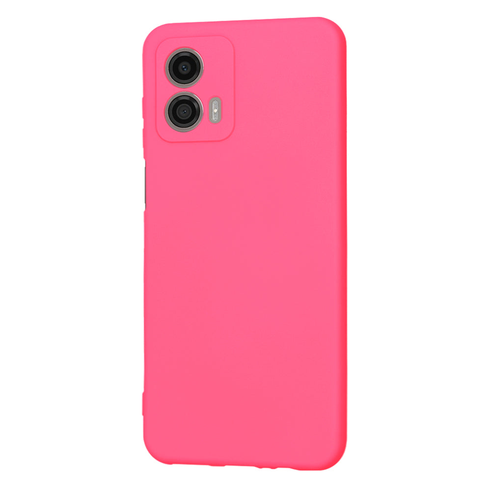 Capa para Motorola Moto G53, Techsuit, SoftFlex, Rosa Escuro