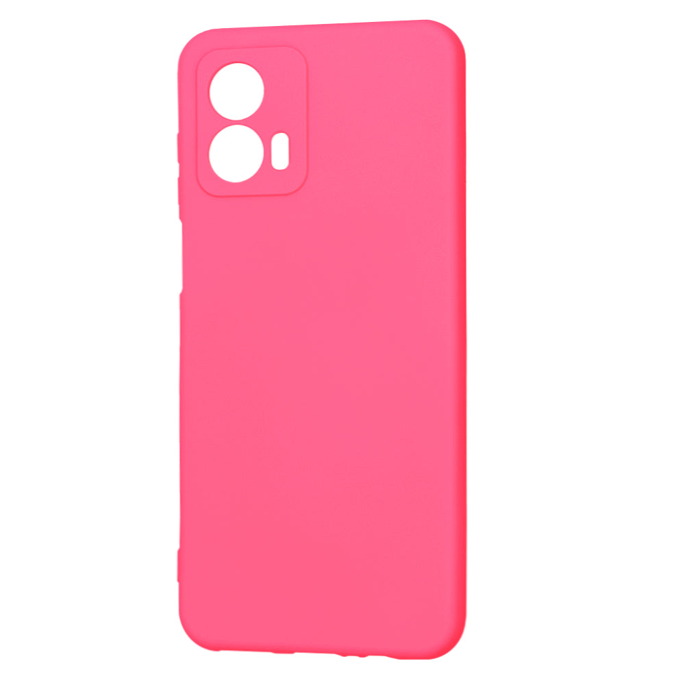Capa para Motorola Moto G53, Techsuit, SoftFlex, Rosa Escuro