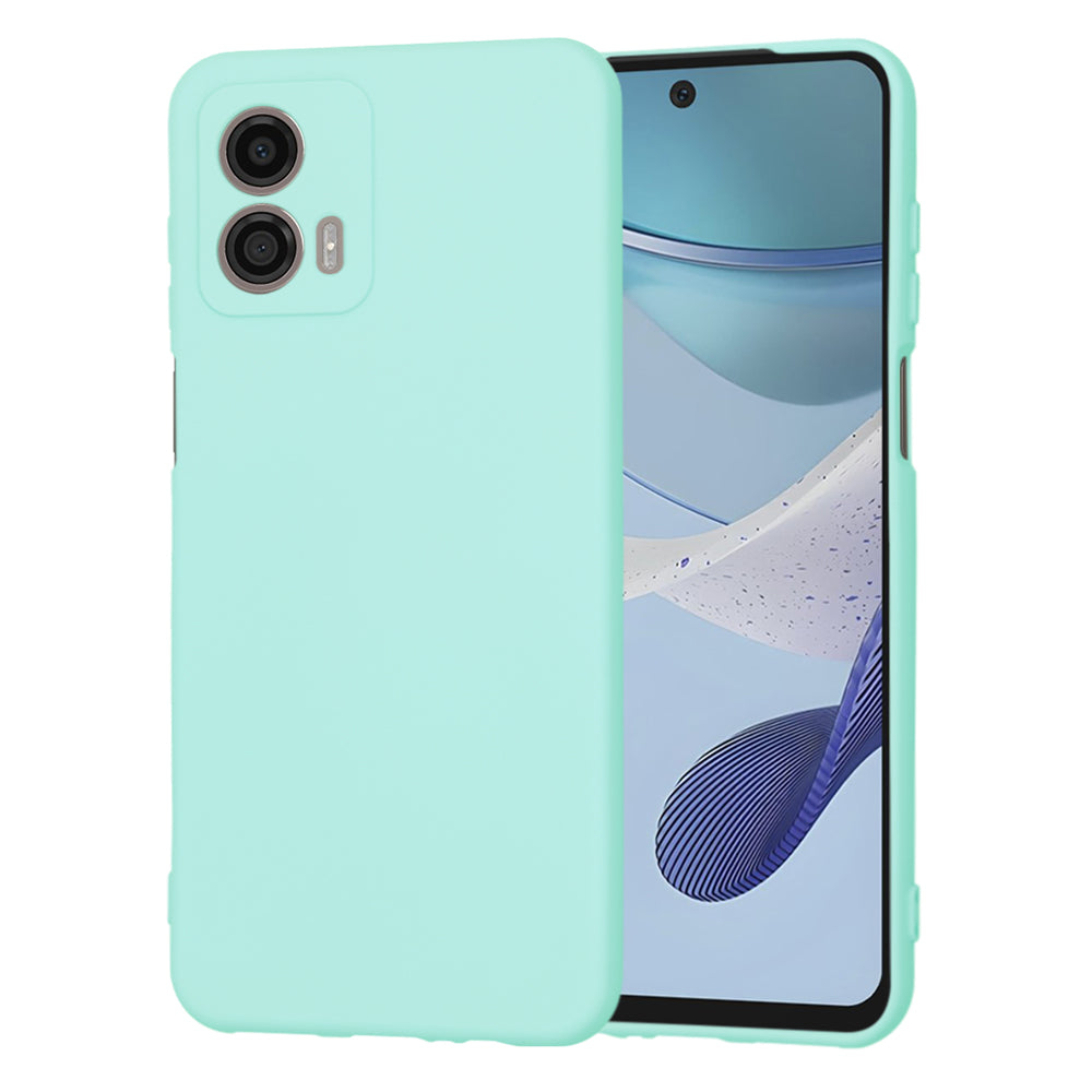 Capa para Motorola Moto G53, Techsuit, SoftFlex, Turquesa