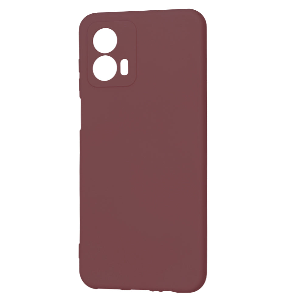 Capa para Motorola Moto G53, Techsuit, SoftFlex, Vinho