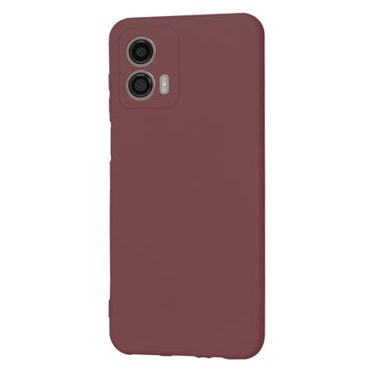 Capa para Motorola Moto G53, Techsuit, SoftFlex, Vinho