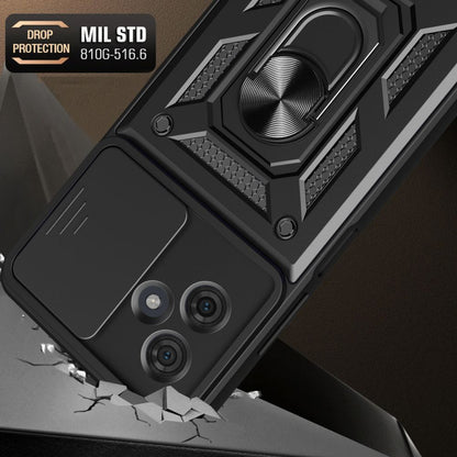 Capa para Motorola Moto G54, Techsuit, CamShield, Preta