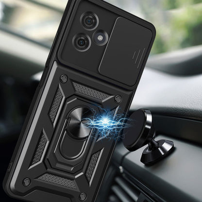 Capa para Motorola Moto G54, Techsuit, CamShield, Preta