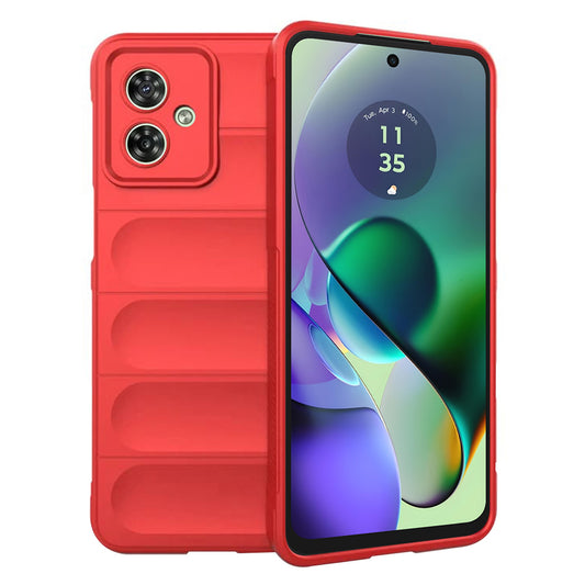 Capa para Motorola Moto G54, Techsuit, Magic Shield, Vermelha