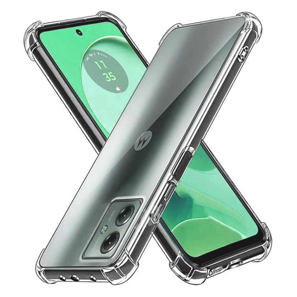 Capa para Motorola Moto G54, Techsuit, Shockproof Clear, Transparente