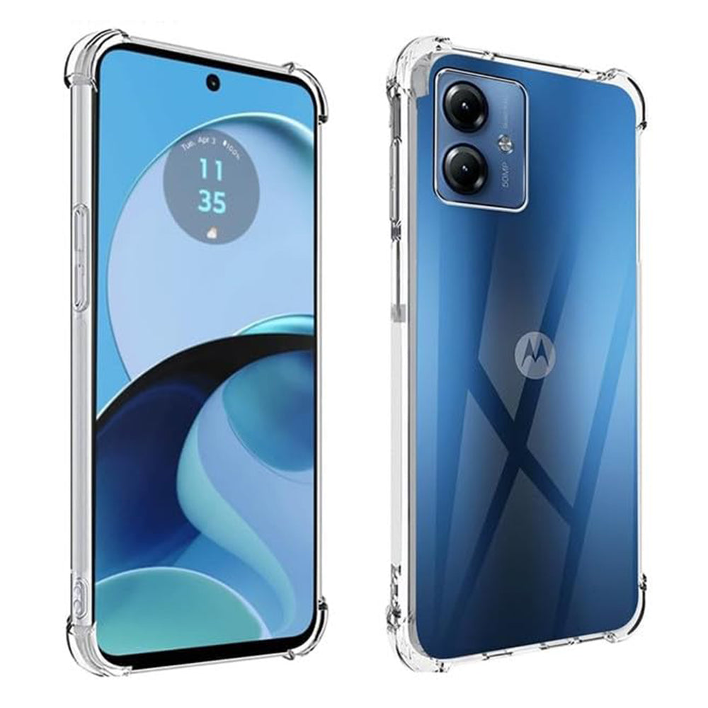 Capa para Motorola Moto G54, Techsuit, Shockproof Clear, Transparente