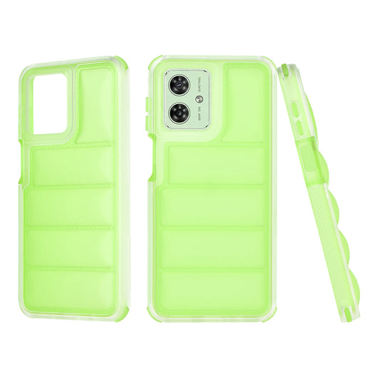 Capa para Motorola Moto G54, Techsuit, Wave Shield, Verde