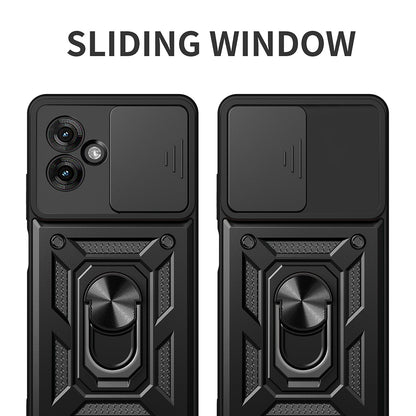 Capa para Motorola Moto G55, Techsuit, CamShield, Preta