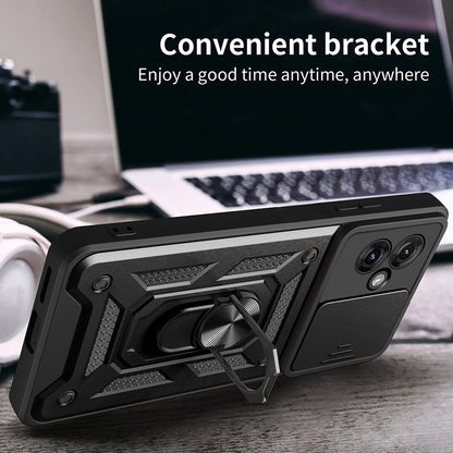 Capa para Motorola Moto G55, Techsuit, CamShield, Preta