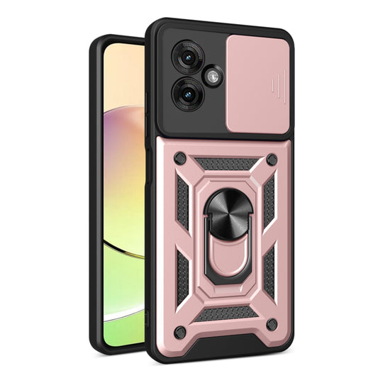 Capa para Motorola Moto G55, Techsuit, CamShield, Rosa