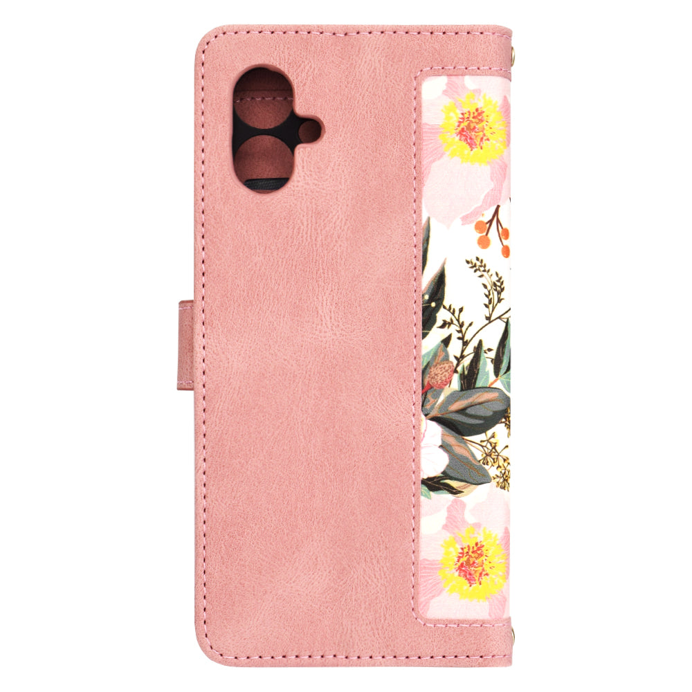 Capa para Motorola Moto G55, Techsuit, FlipCraft, Rosa