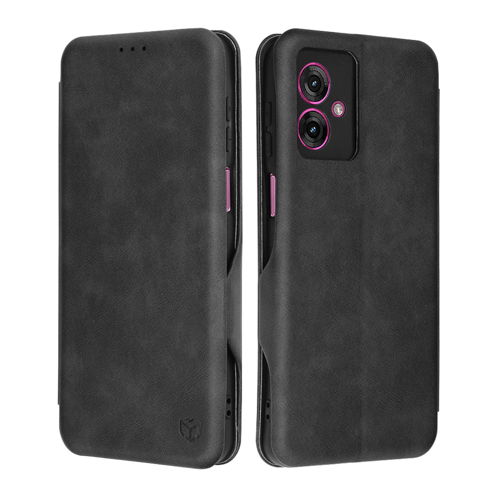 Capa para Motorola Moto G55, Techsuit, Safe Wallet Plus, Preta
