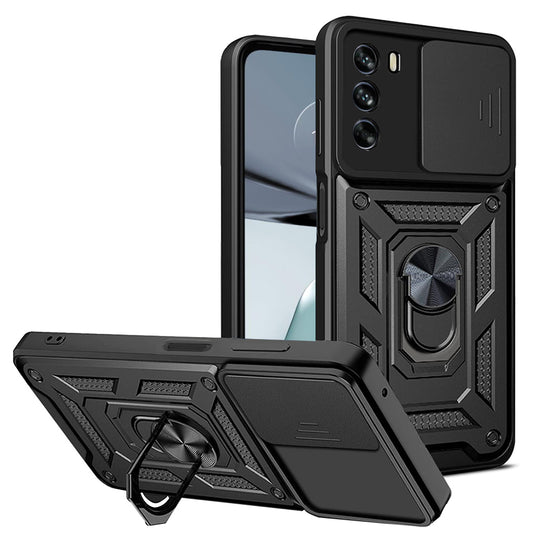 Capa para Motorola Moto G62 5G, Techsuit, CamShield, Preta