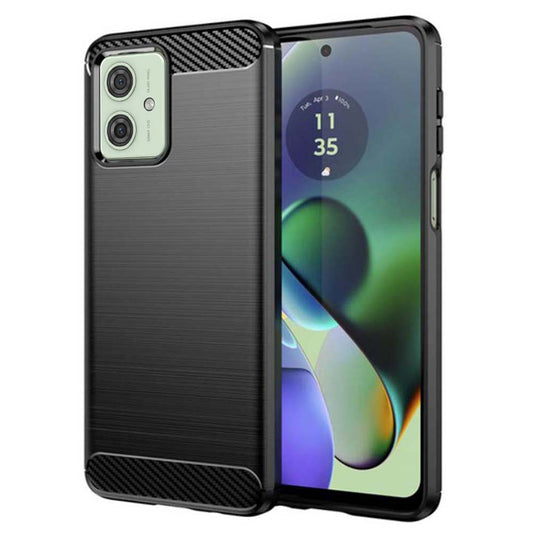 Capa para Motorola Moto G64 / G54 Power Edition / G54, Techsuit, Carbono, Preta