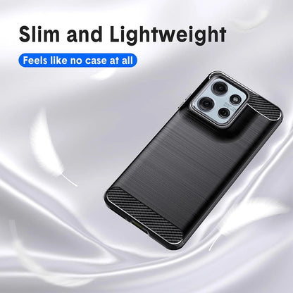 Capa para Motorola Moto G67 Power / G57 Power, Techsuit, Carbono, Preta