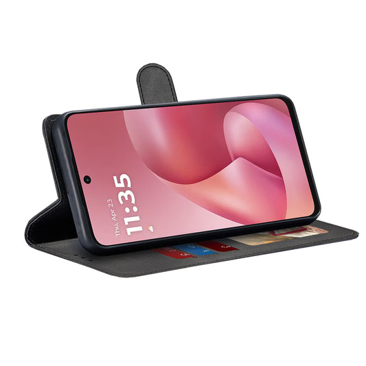 Capa para Motorola Moto G67 Power / G57 Power, Techsuit, Diary Book, Preta