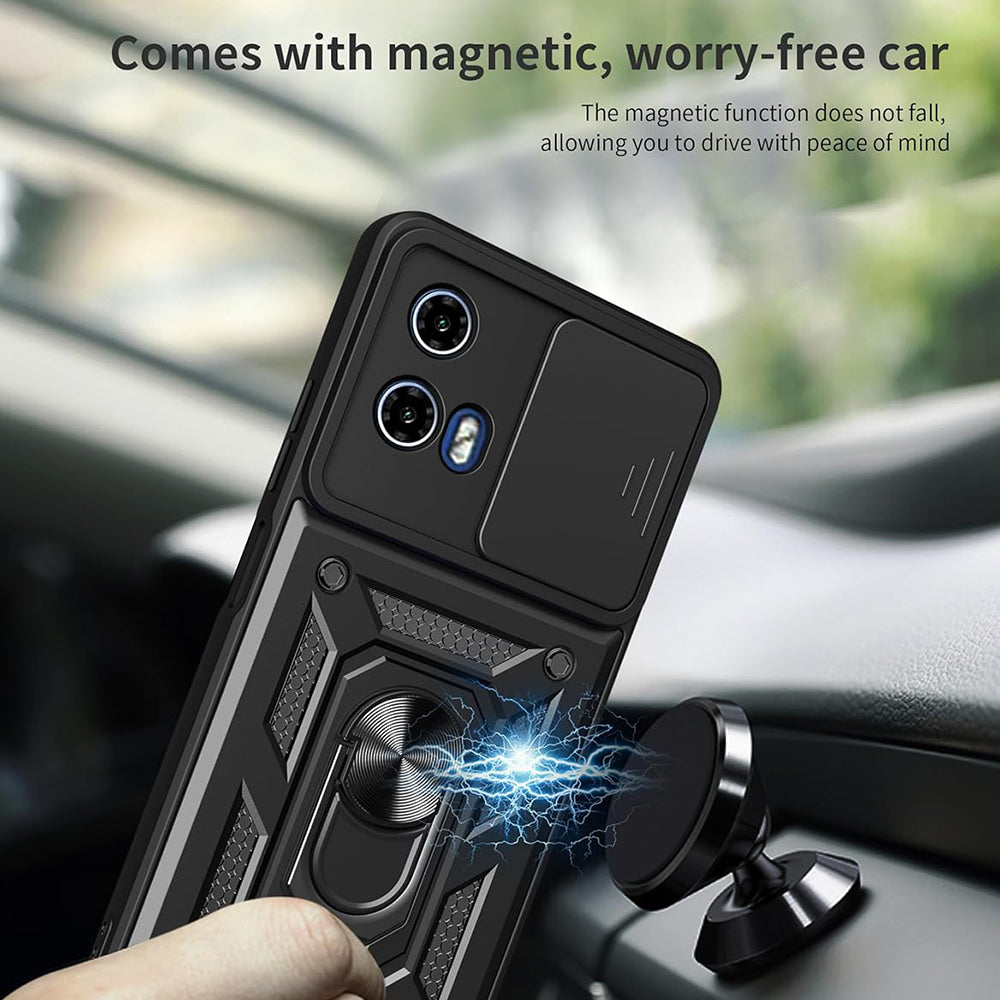 Capa para Motorola Moto G71 5G, Techsuit, CamShield, Preta