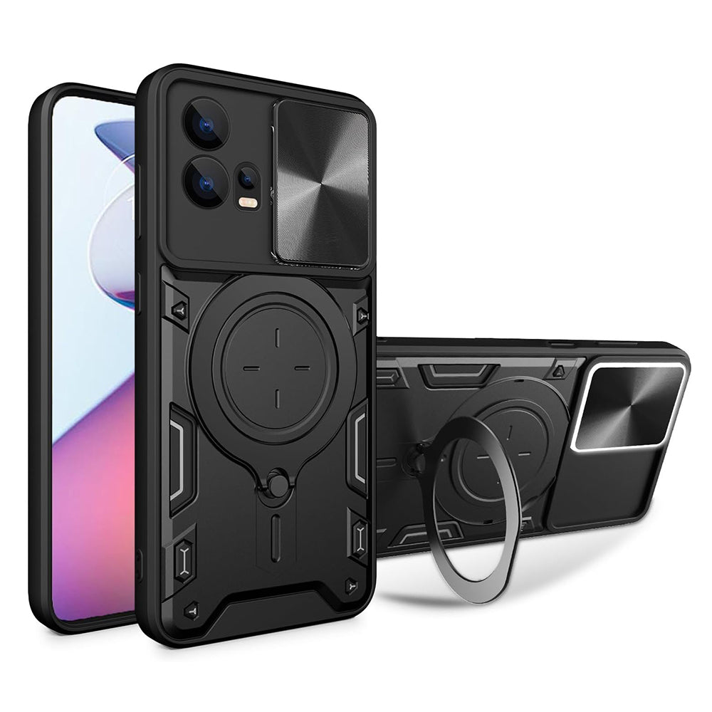 Capa para Motorola Moto G72, Techsuit, CamGuard Pro, Preta