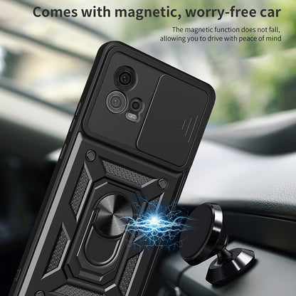 Capa para Motorola Moto G72, Techsuit, CamShield, Preta