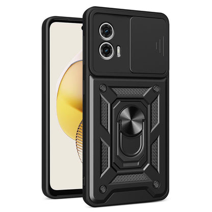 Capa para Motorola Moto G73, Techsuit, CamShield, Preta
