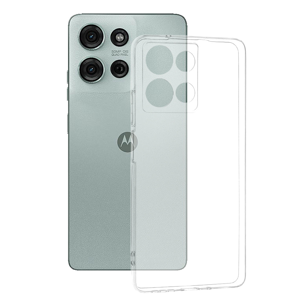 Capa para Motorola Moto G75, Techsuit, Transparente, Transparência