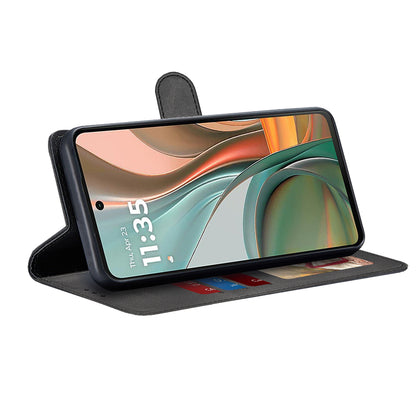 Capa para Motorola Moto G75, Techsuit, Diary Book, Preta