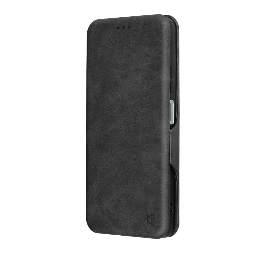 Case for Motorola Moto G75, Techsuit, Safe Wallet Plus, Black