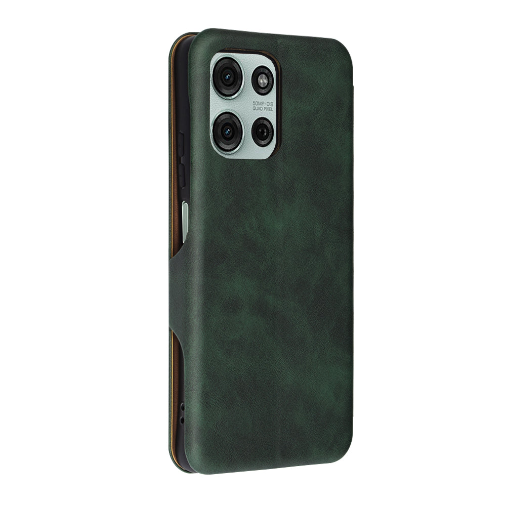 Capa para Motorola Moto G75, Techsuit, Safe Wallet Plus, Verde