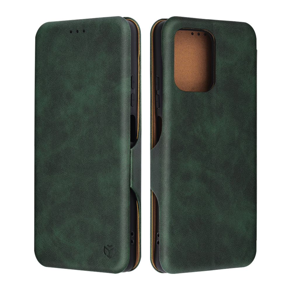 Capa para Motorola Moto G75, Techsuit, Safe Wallet Plus, Verde