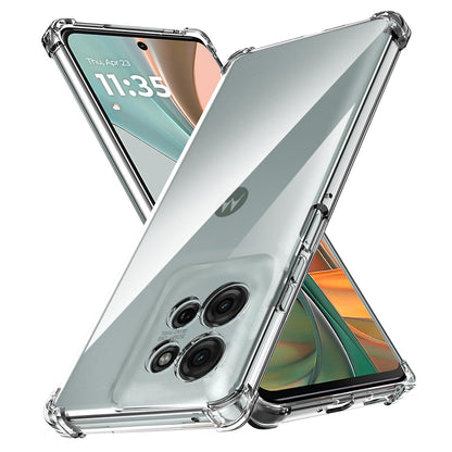 Capa para Motorola Moto G75, Techsuit, Shockproof Clear, Transparente