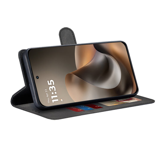 Capa para Motorola Moto G77 / G67, Techsuit, Diary Book, Preta