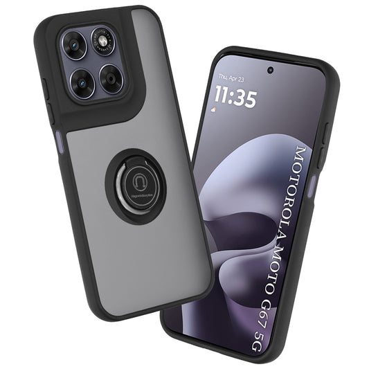 Capa para Motorola Moto G77 / G67, Techsuit, Glinth, Preta