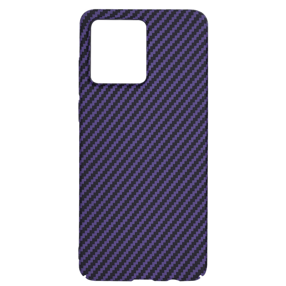 Capa para Motorola Moto G84, Techsuit, Carbonite FiberShell, Roxo