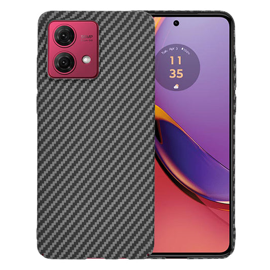 Capa para Motorola Moto G84, Techsuit, Carbonite FiberShell, Preta