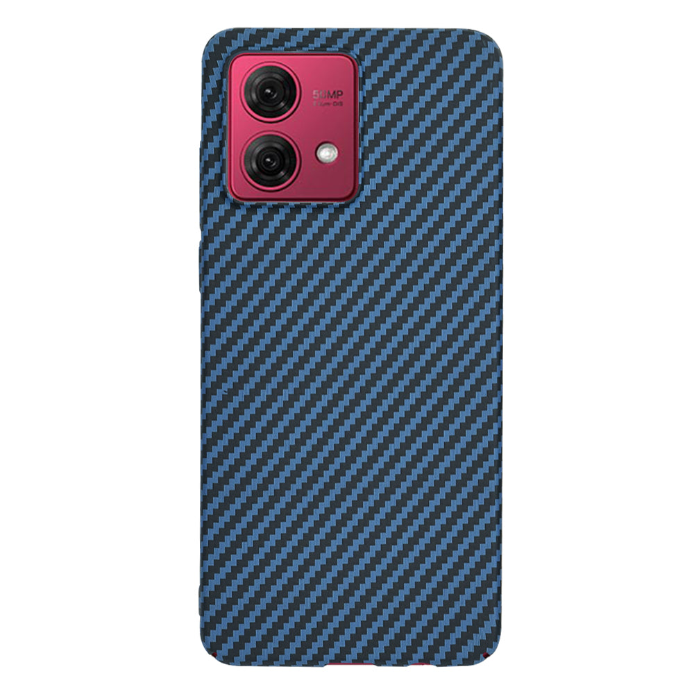 Capa para Motorola Moto G84, Techsuit, Carbonite FiberShell, Turquesa