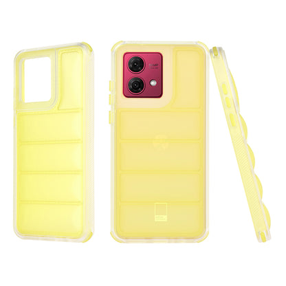 Capa para Motorola Moto G84, Techsuit, Wave Shield, Amarela
